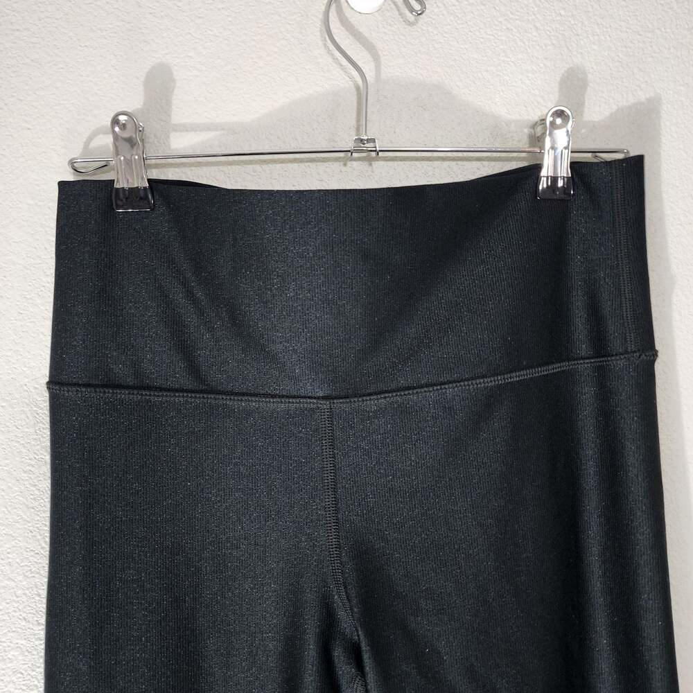 OFFLINE by Aerie Black Ribbed High-Waisted 7/8 Leggings - Picture 4 of 12